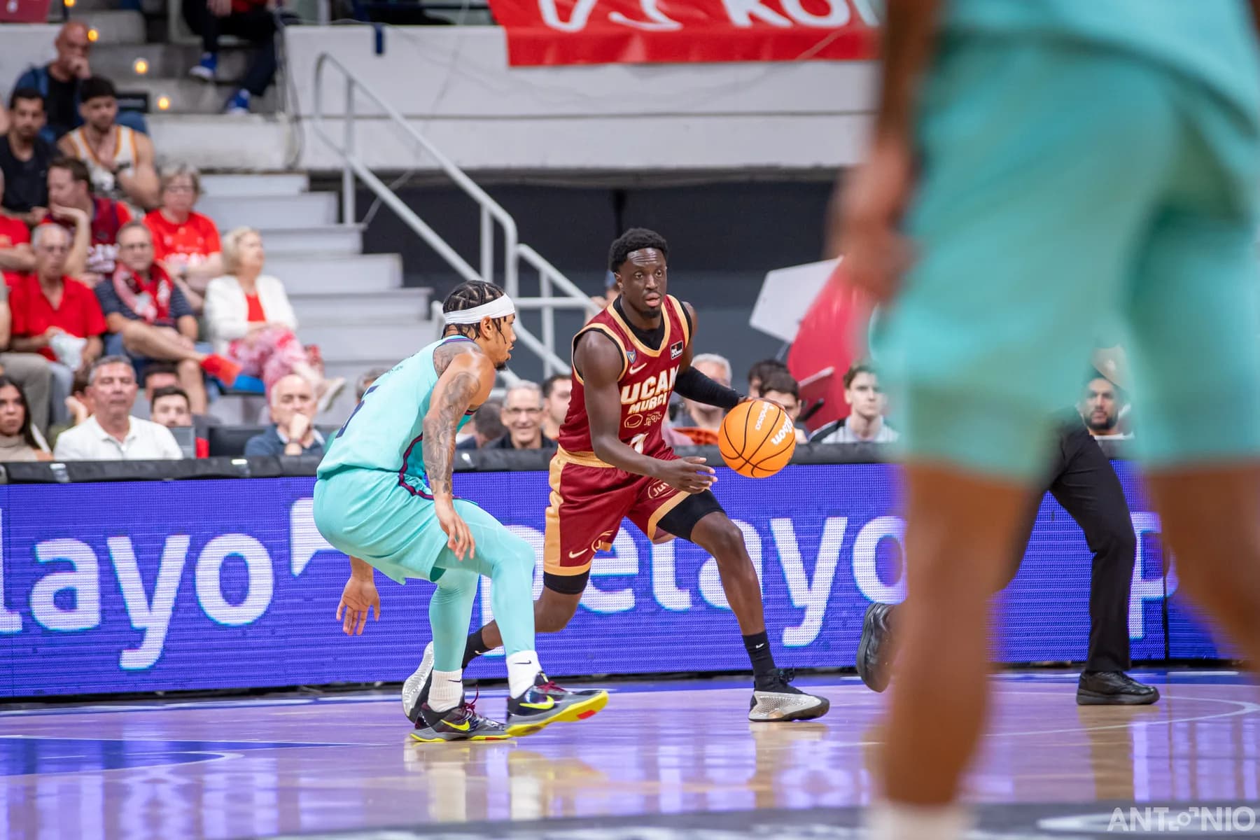 Fotografía 12 del partido UCAM Murcia - Barça.