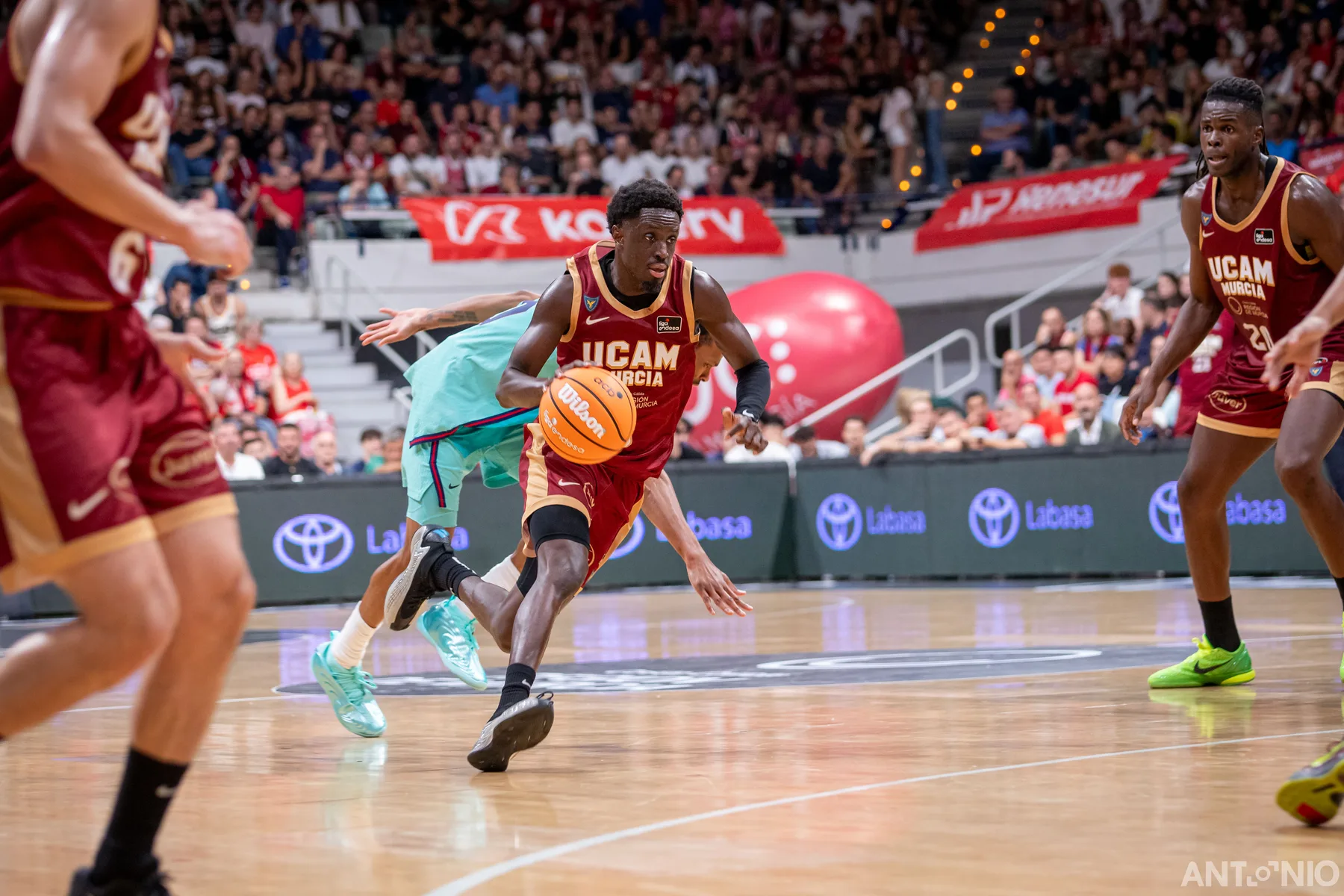 Fotografía 77 del partido UCAM Murcia - Barça.