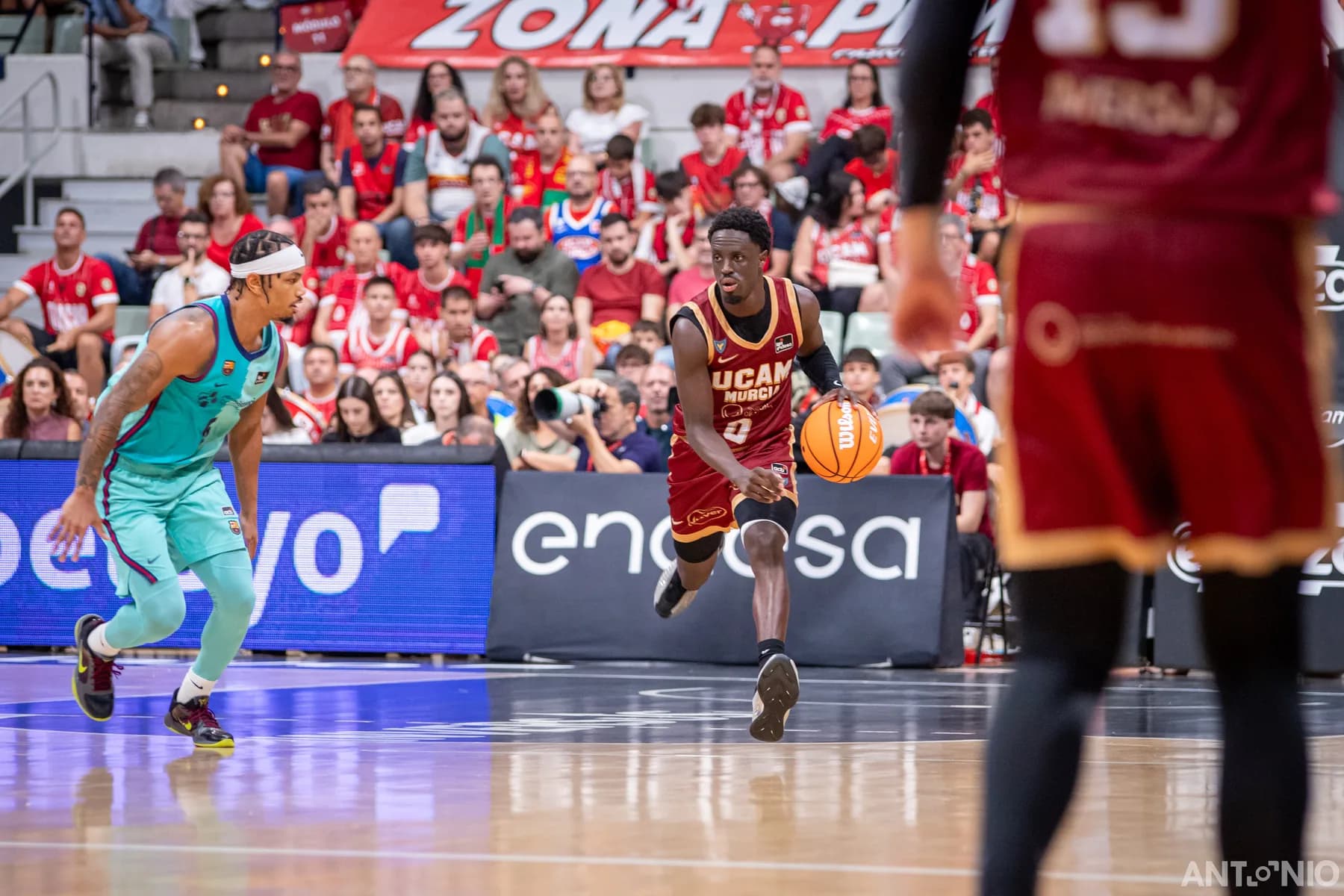 Fotografía 80 del partido UCAM Murcia - Barça.