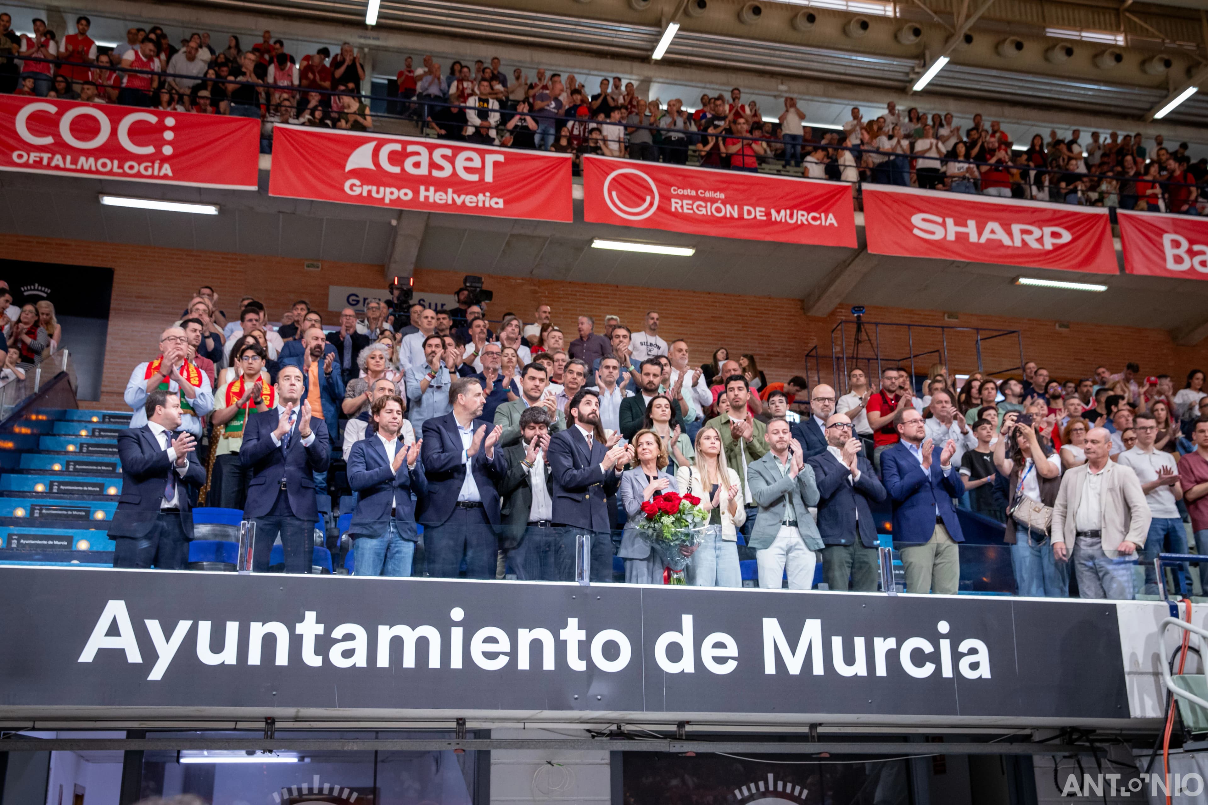 Fotografía 3 del partido UCAM Murcia - Unicaja Málaga.