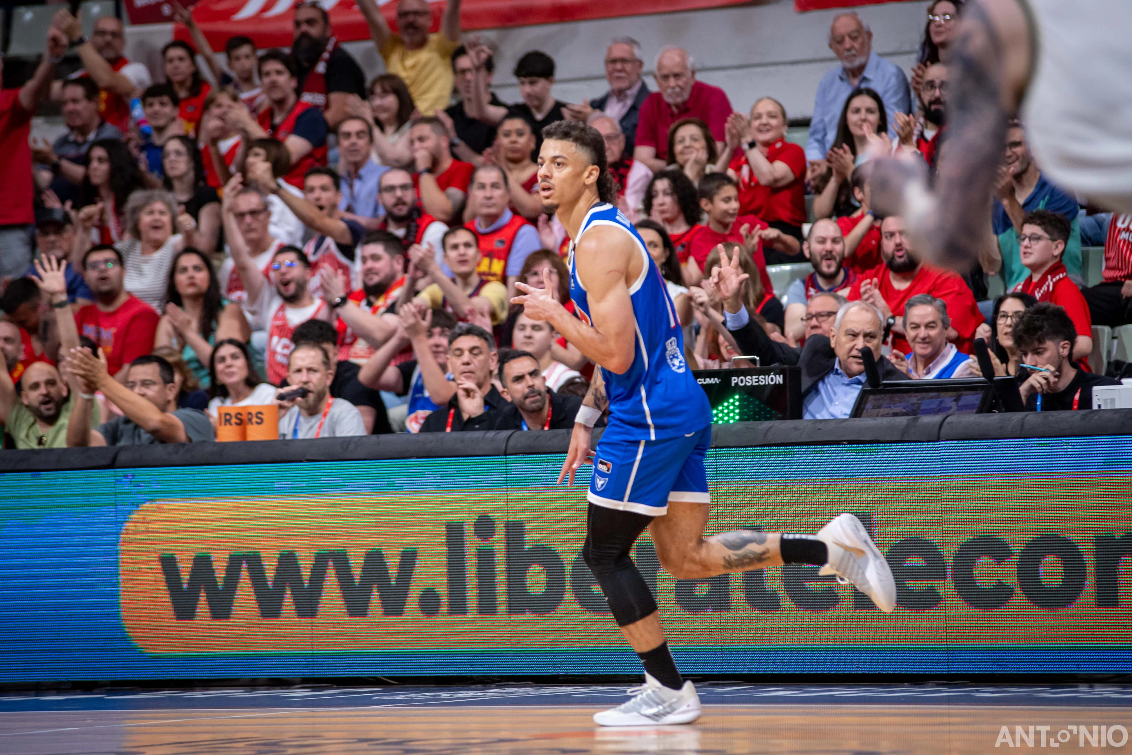 Fotografía 15 del partido UCAM Murcia - Unicaja Málaga.