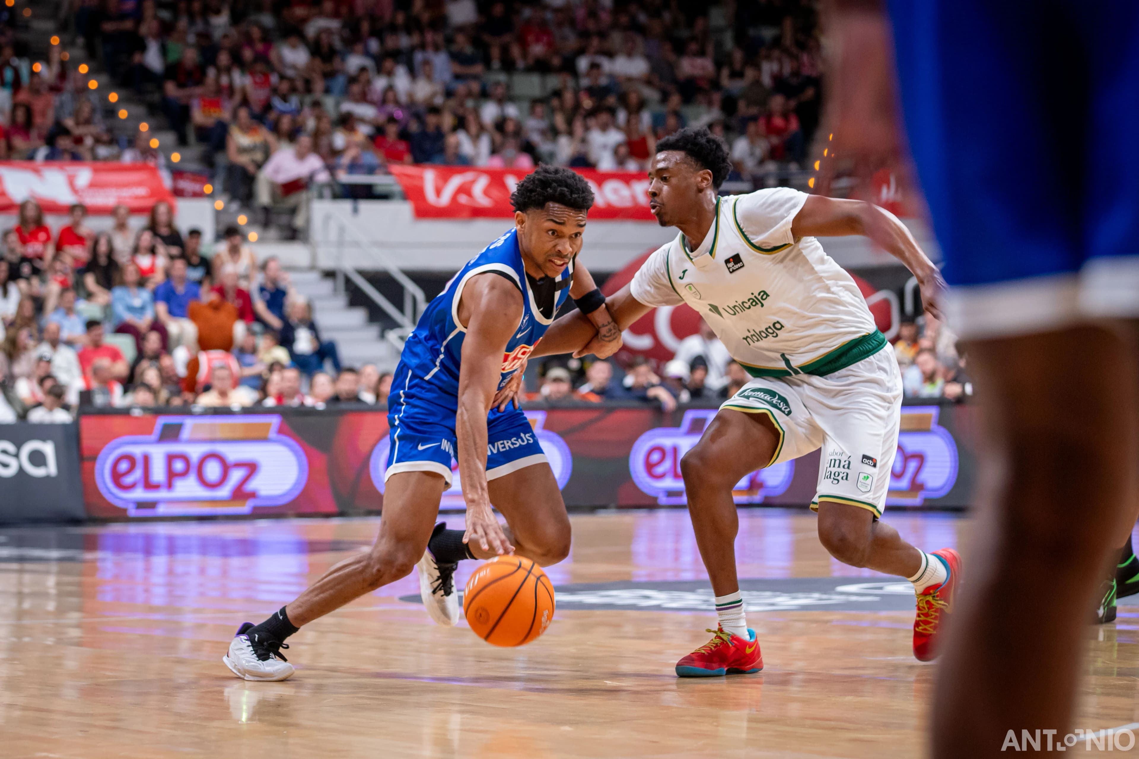 Fotografía 25 del partido UCAM Murcia - Unicaja Málaga.