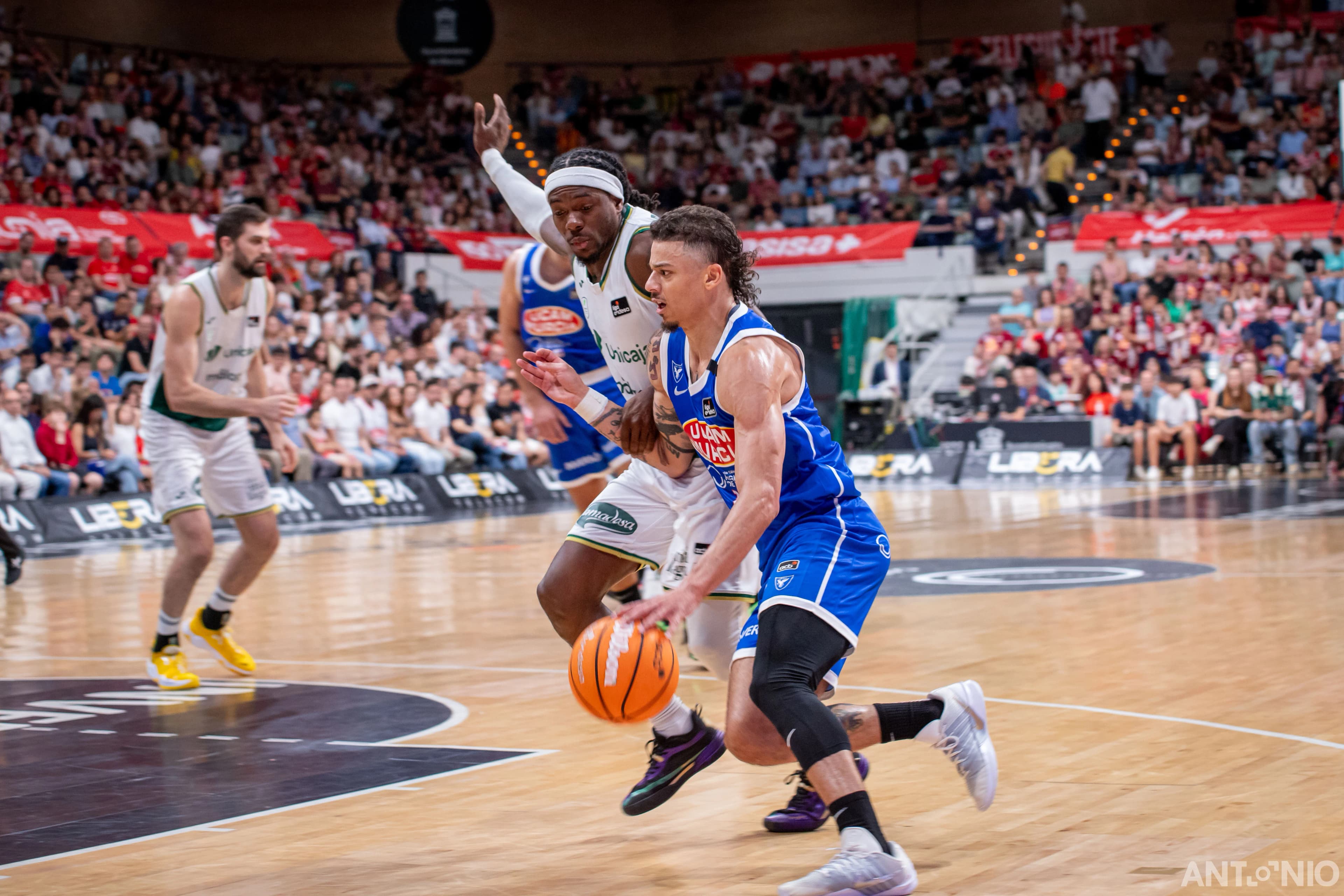 Fotografía 43 del partido UCAM Murcia - Unicaja Málaga.