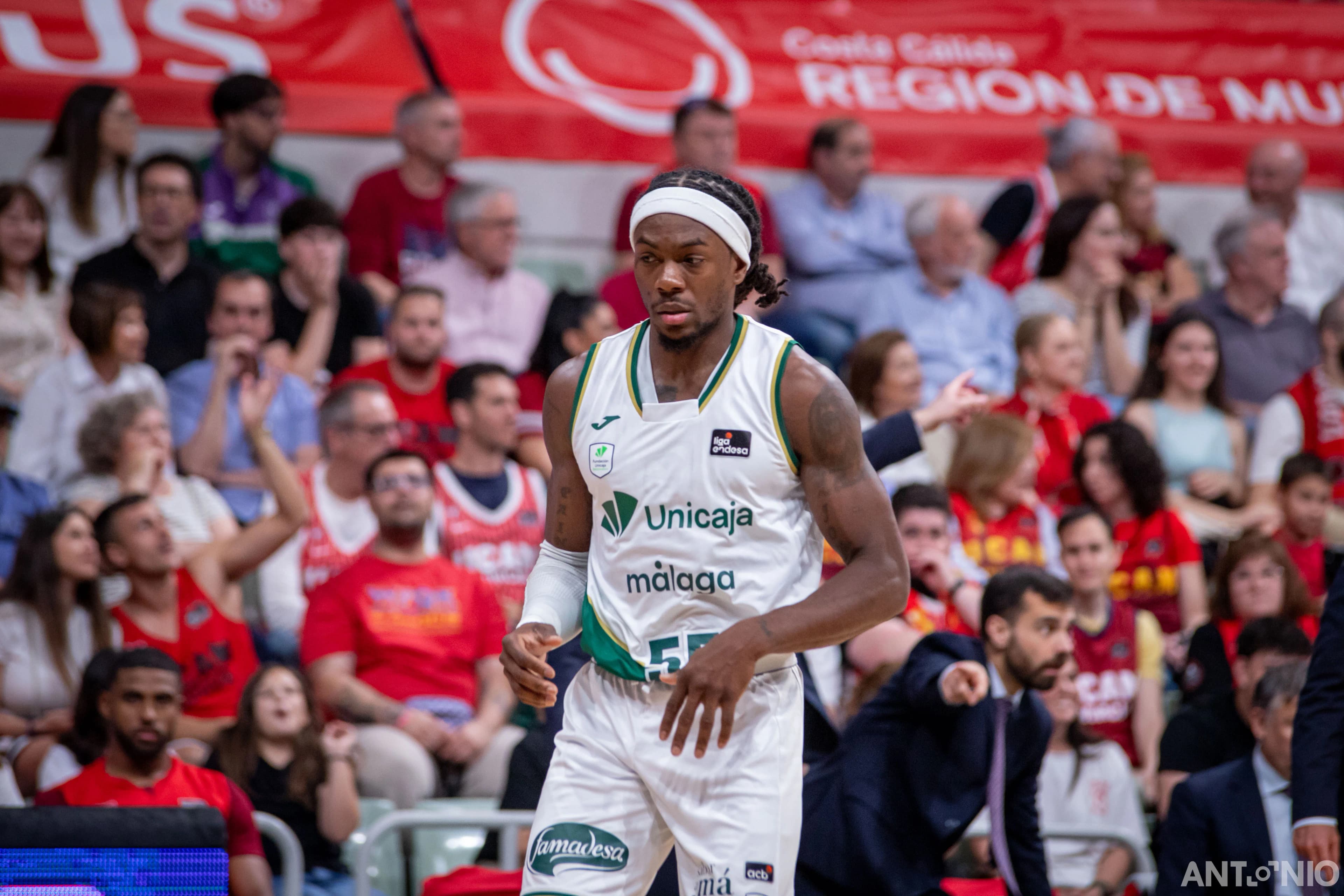 Fotografía 57 del partido UCAM Murcia - Unicaja Málaga.
