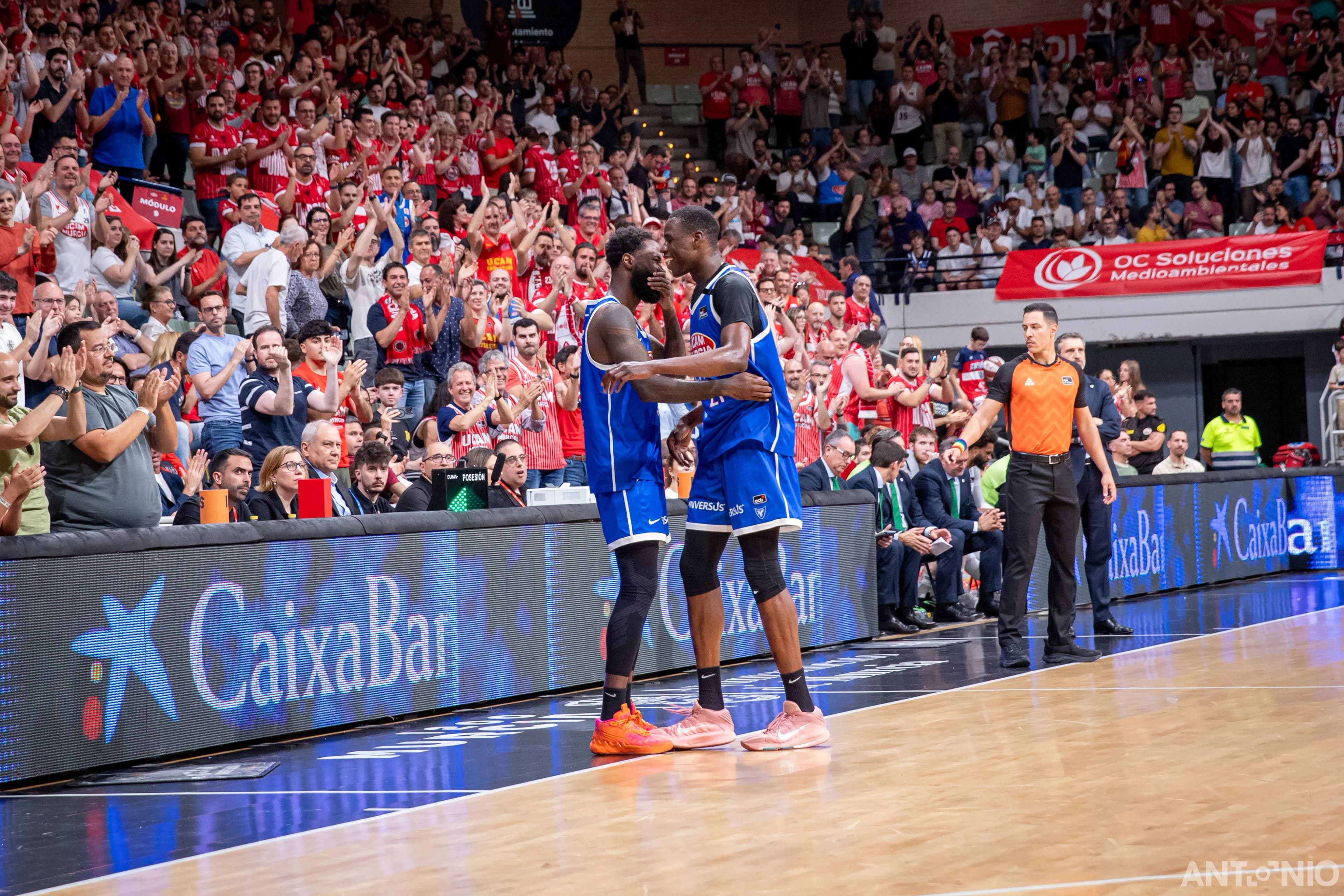 Fotografía 69 del partido UCAM Murcia - Unicaja Málaga.