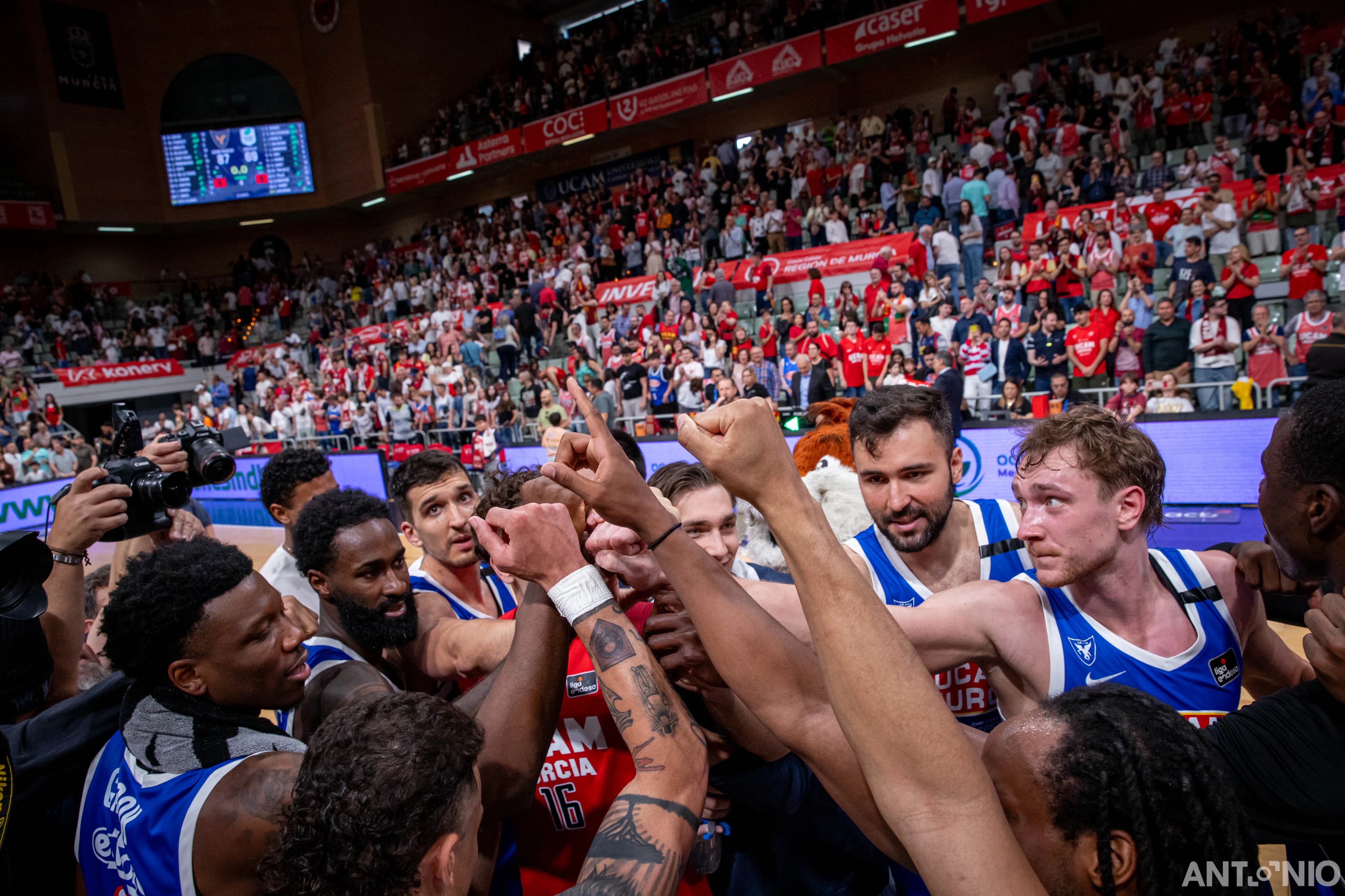 Fotografía 71 del partido UCAM Murcia - Unicaja Málaga.